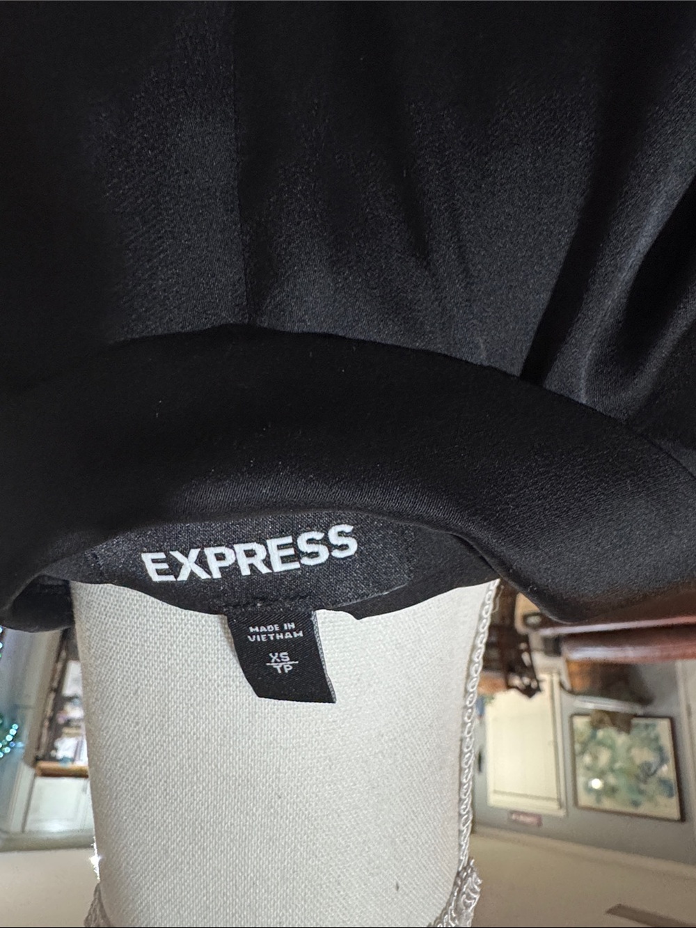 Express Silk Women's Open Front Blazer Jacket Size XS - Picture 2 of 4